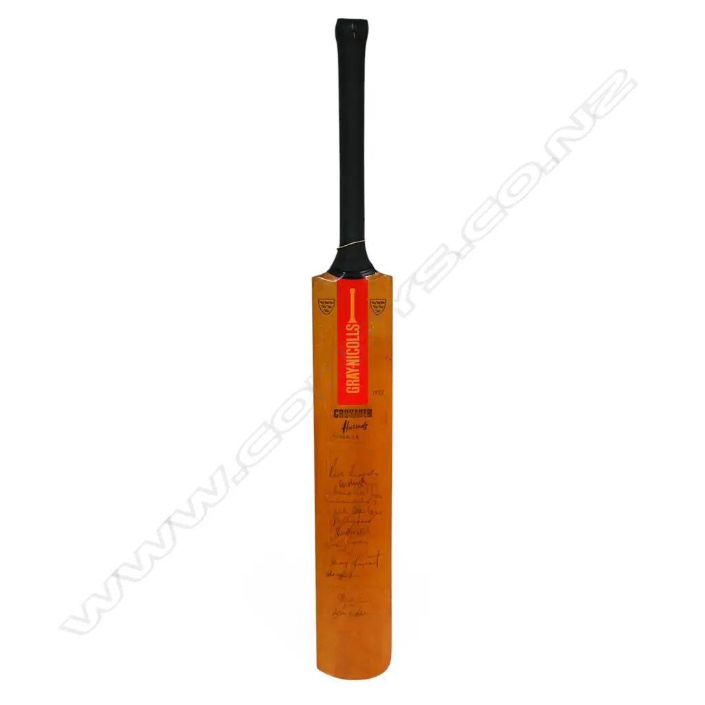 England v New Zealand 1978 & Australian players 1978/79 - autographed Gray Nicholls ¾ size bat signed in ink, Image 1++