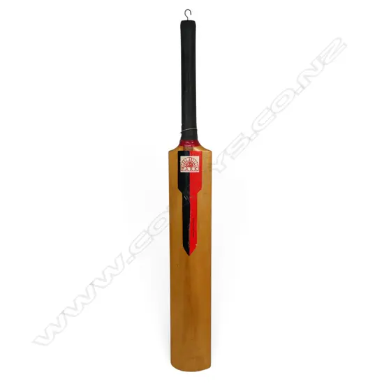 England v New Zealand 1990 - autographed Chad Valley Park ¾ size bat signed in ink by players from both teams,