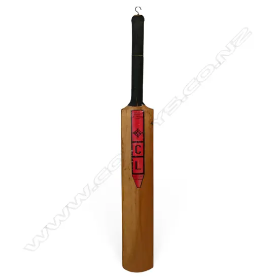 India v England 1986 - autographed CL Captain ¾ size bat signed in ink and felt tip by legendary players,