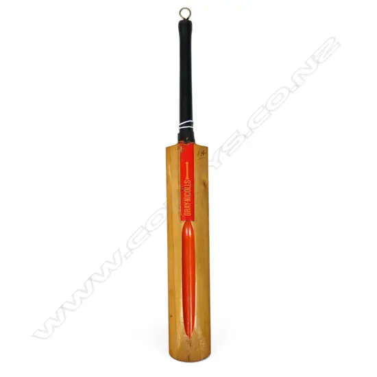 West Indies 1980 - autographed Gray Nicholls miniature bat (295 mm) signed in ink,