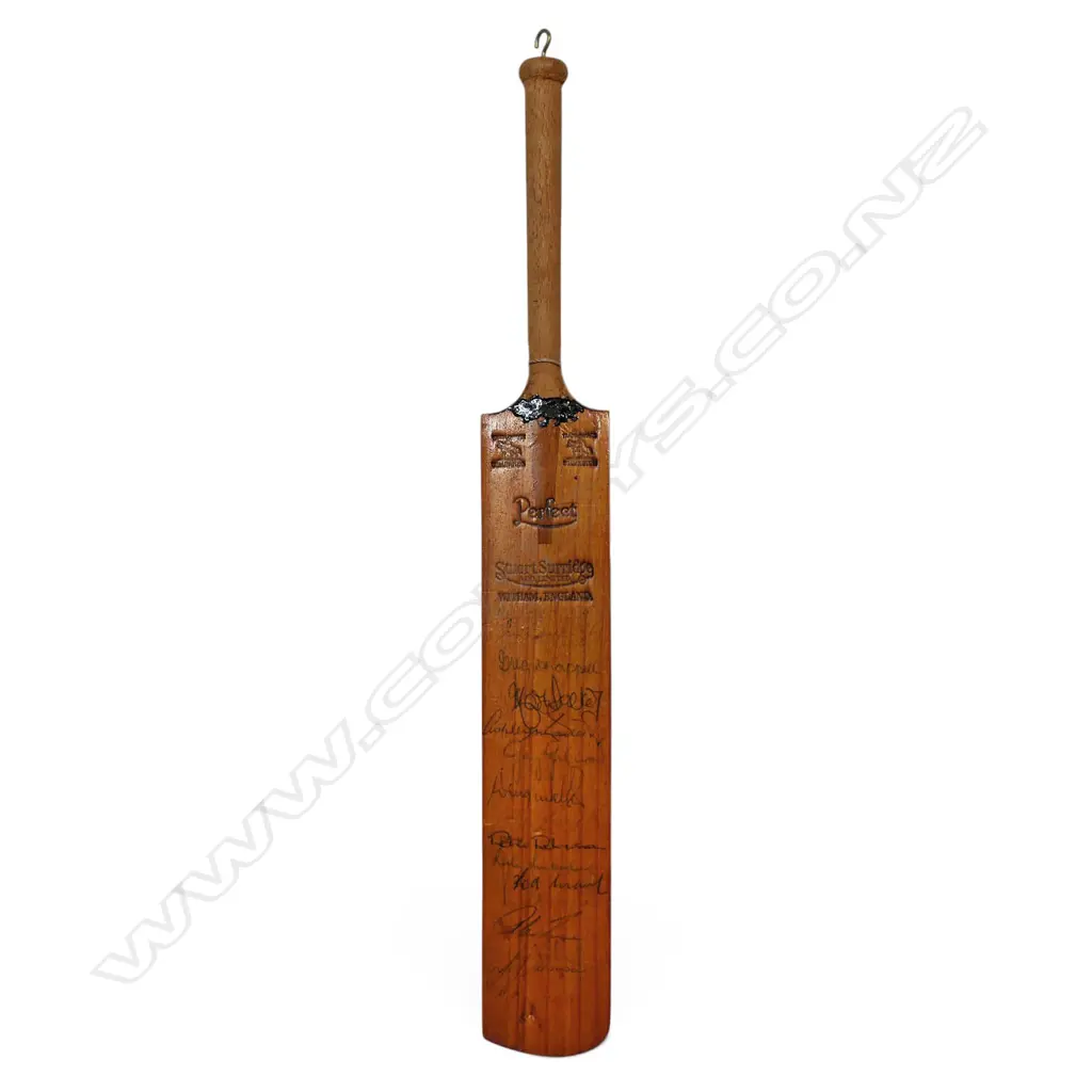 England v Australia 1975 - autographed miniature bat (430 mm) signed in ink,` Image 1++