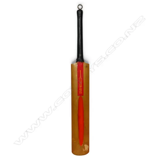 England 1980 - autographed Gray Nicholls miniature bat (295 mm) signed ink,