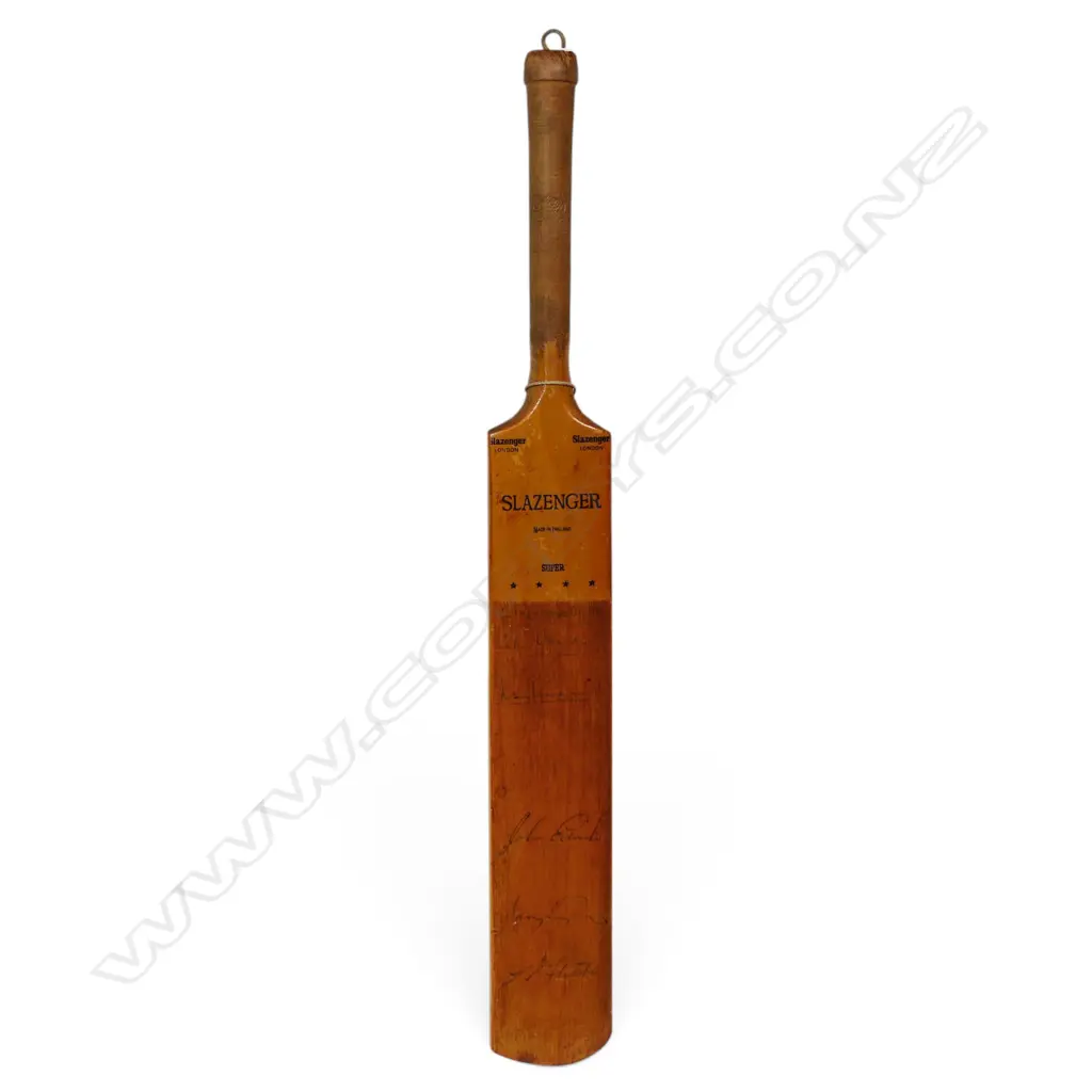 England 1968 - autographed Slazenger miniature bat (430 mm) signed in ink, Image 1++