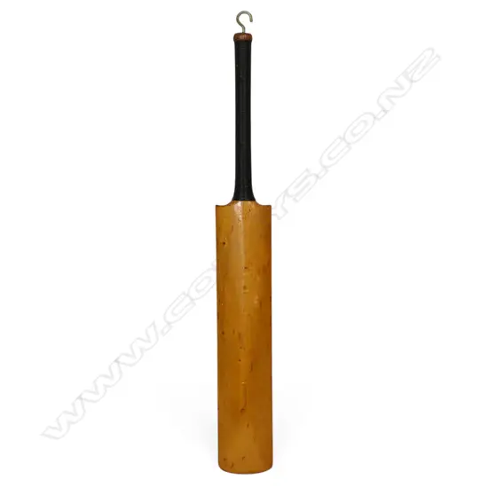 England 1966 - printed (not hand signed) miniature Crusader bat (295 mm) with Colin Cowdrey and other legendary players,