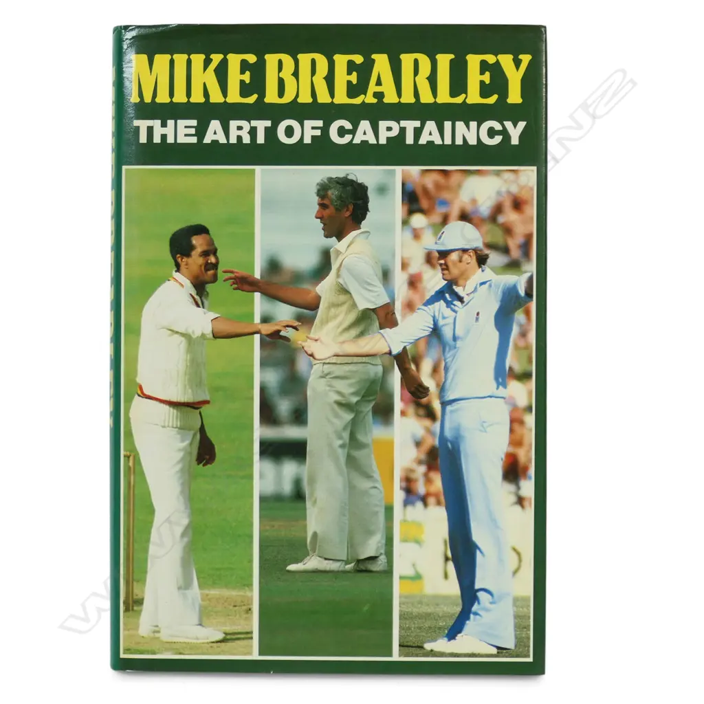 The Art of Captaincy - Mike Brearley - autographed copy of the Mike Brearley book - signed by the player. Image 1++