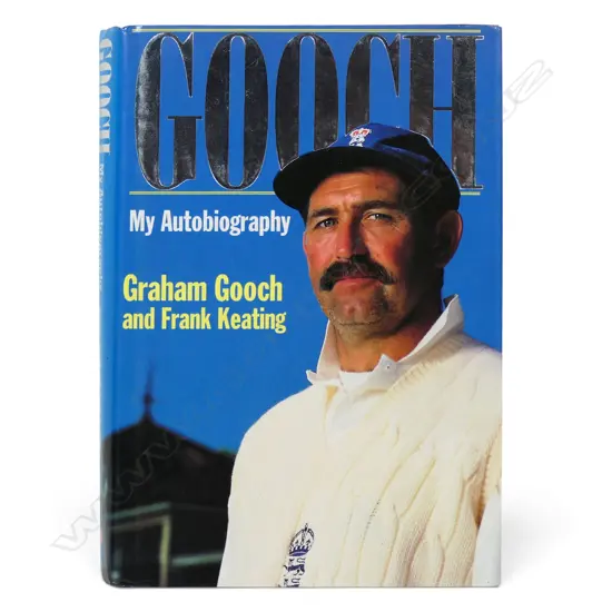 Gooch - My Autobiography by Graham Gooch and Frank Keating - autographed copy signed by the player.