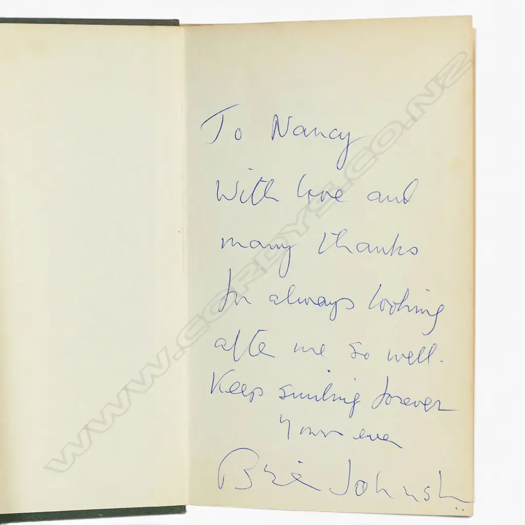 It's Been a lot of Fun by Brian Johntson - autographed copy by the legendary cricket writer and broadcaster - signed by the author. Image 1++