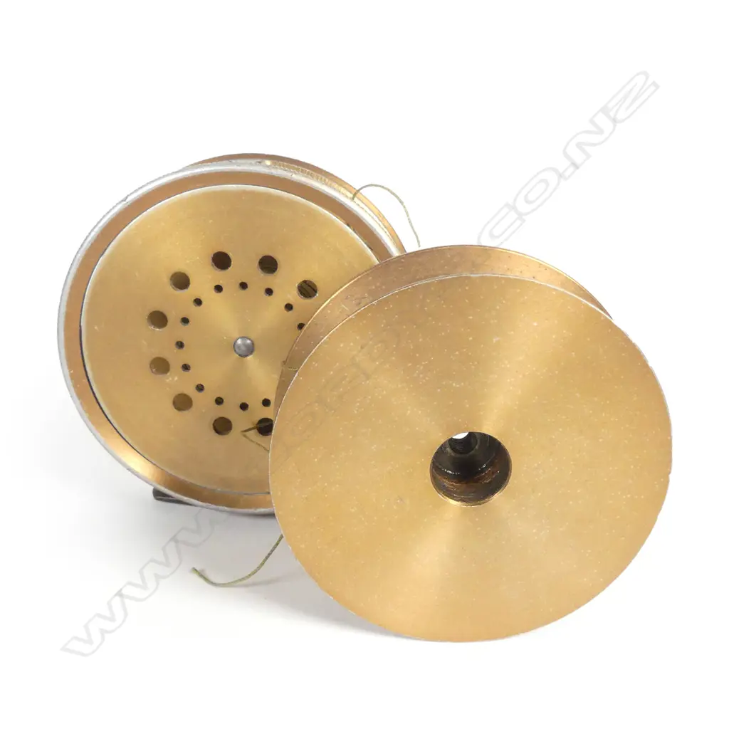 A Hardy Lightweight Series 'St. Aiden' 3¾" fly reel with two screw line guide Image 1++