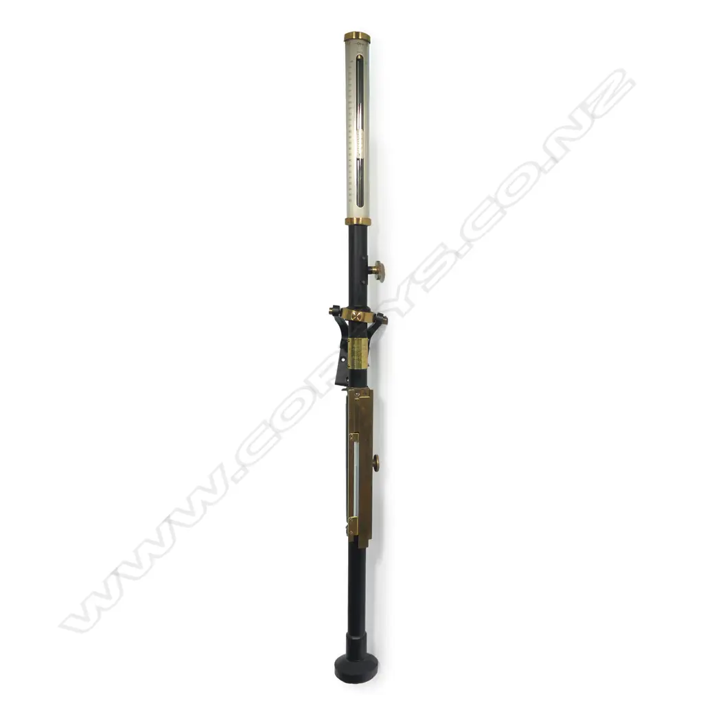 An early 20thC Negretti & Zambra gimballed marine stick barometer Image 1++