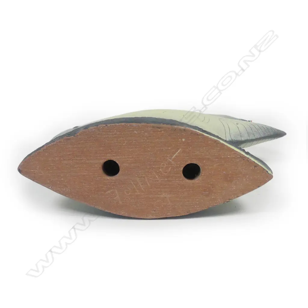 A Steve Fullmer pottery sculptural head 'Reef Head' from the Tomahawk Series Image 1++