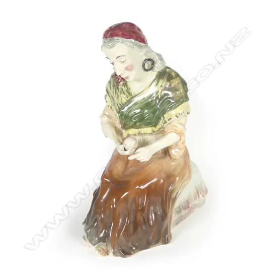 A NZ Sherwood Pottery 'The Fortune Teller' figure