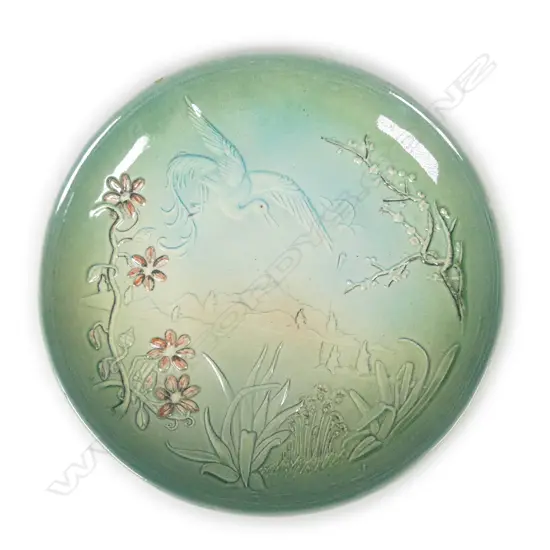 A NZ Aquila Pottery large plaque