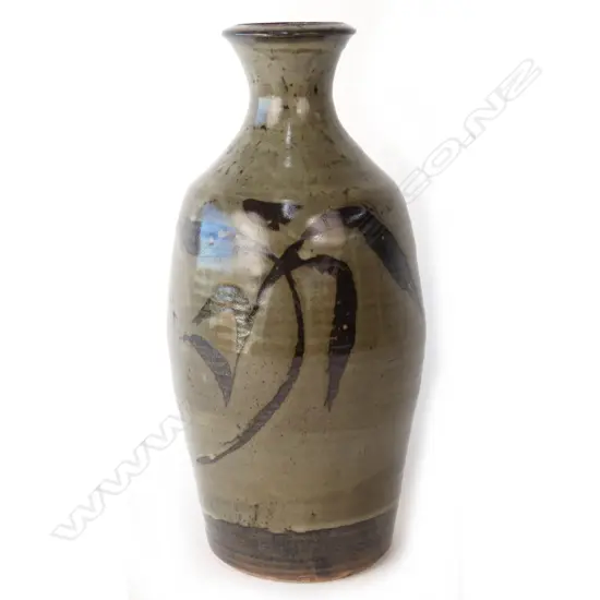 A Harry and May Davis Crewenna Pottery lamp base