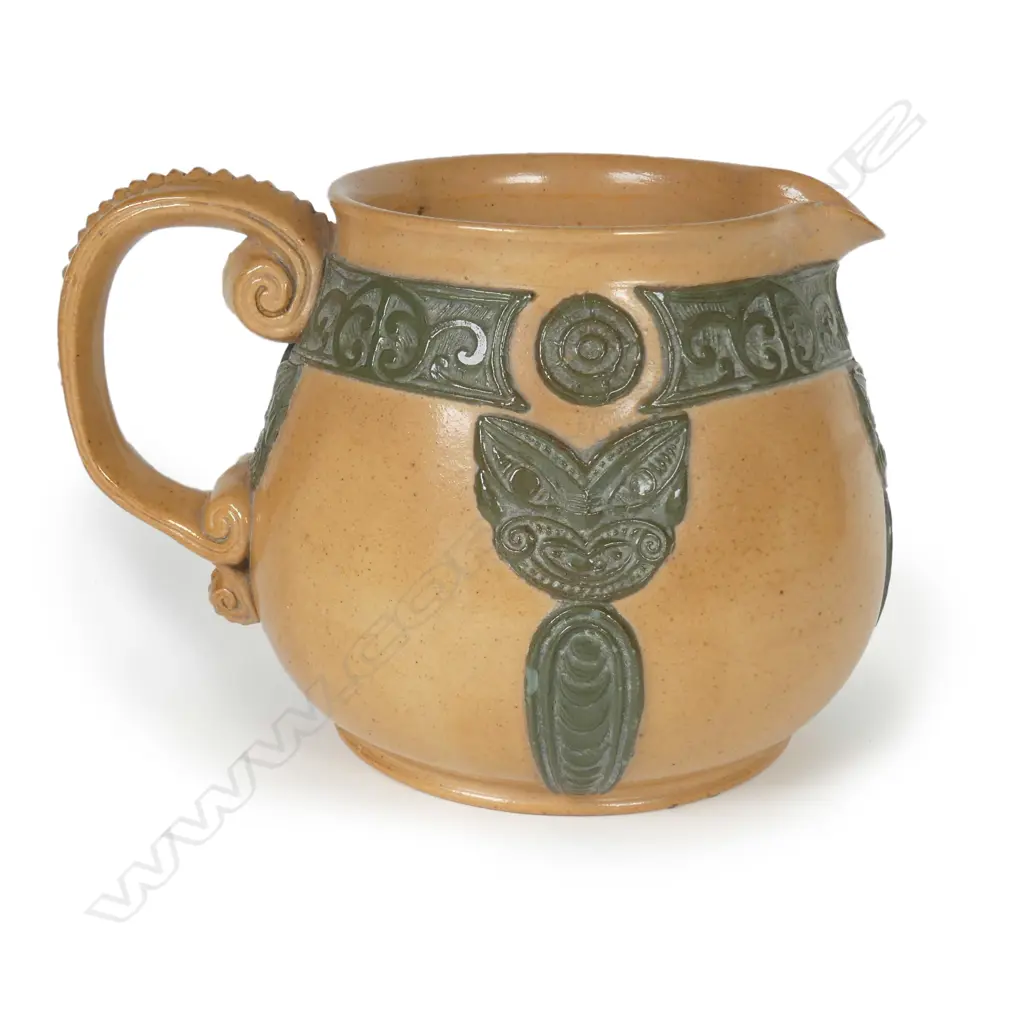 A Royal Doulton ‘Maori Art’ stoneware jug Image 1++