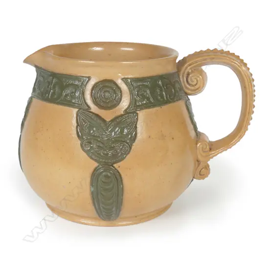 A Royal Doulton ‘Maori Art’ stoneware jug