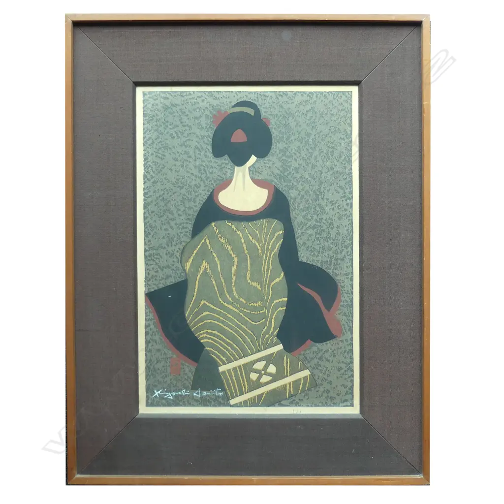 Kiyoshi Saito (Jap 1907-1997) Image 1++