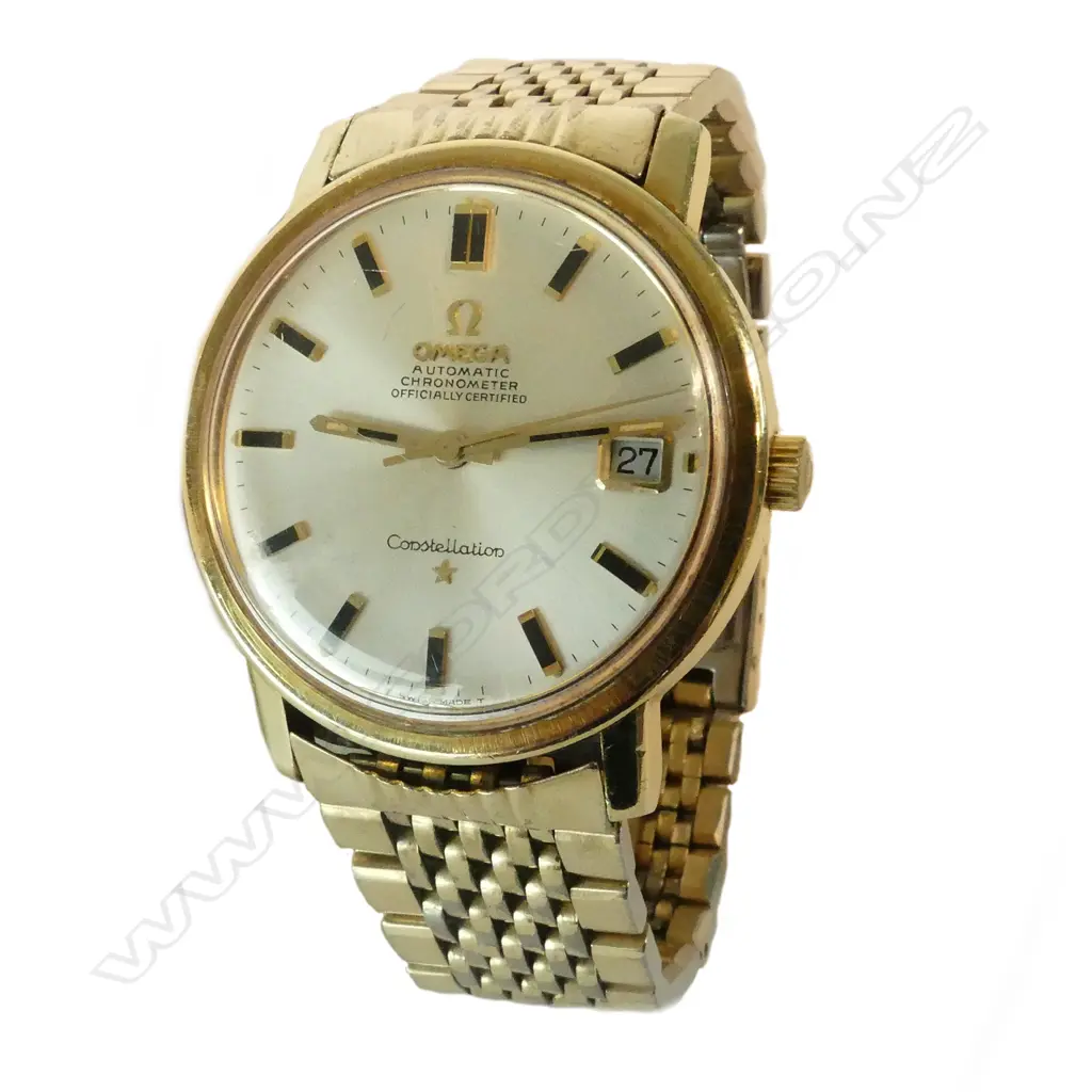 An Omega Constellation gent’s chronometer  wristwatch Image 1++