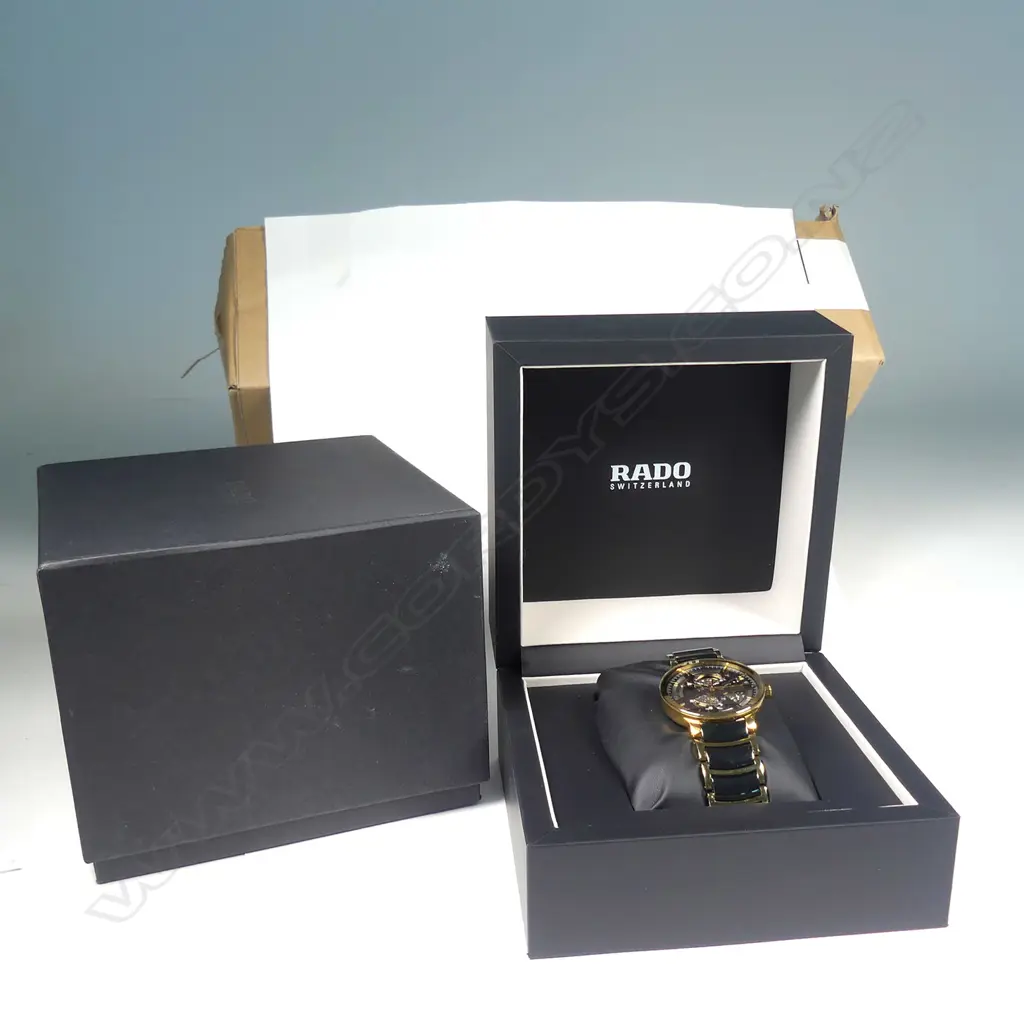 A Rado 'Centrix' Open Heart gent's wristwatch Image 1++