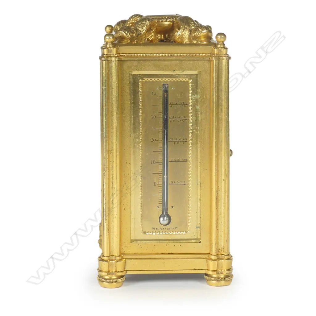 An exceptional quality Victorian carriage clock in the manner of Thomas Cole Image 1++