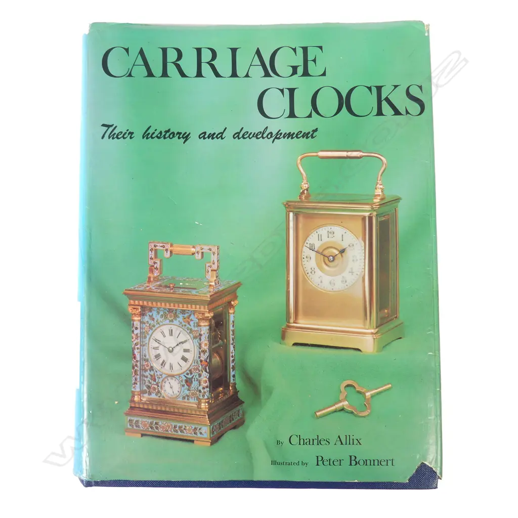 The book 'Carriage Clocks Their history and development' by Charles Allix Image 1++