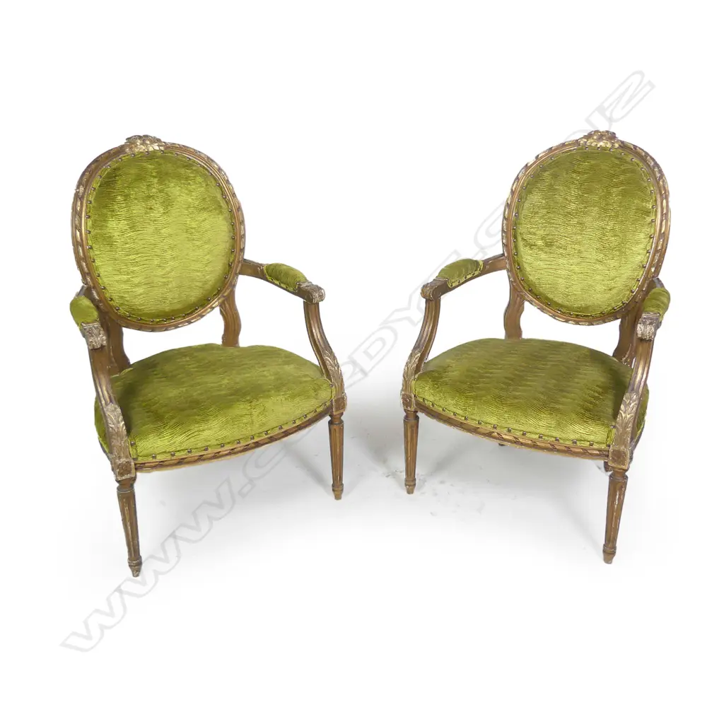 A pair of French fauteuils Image 1++