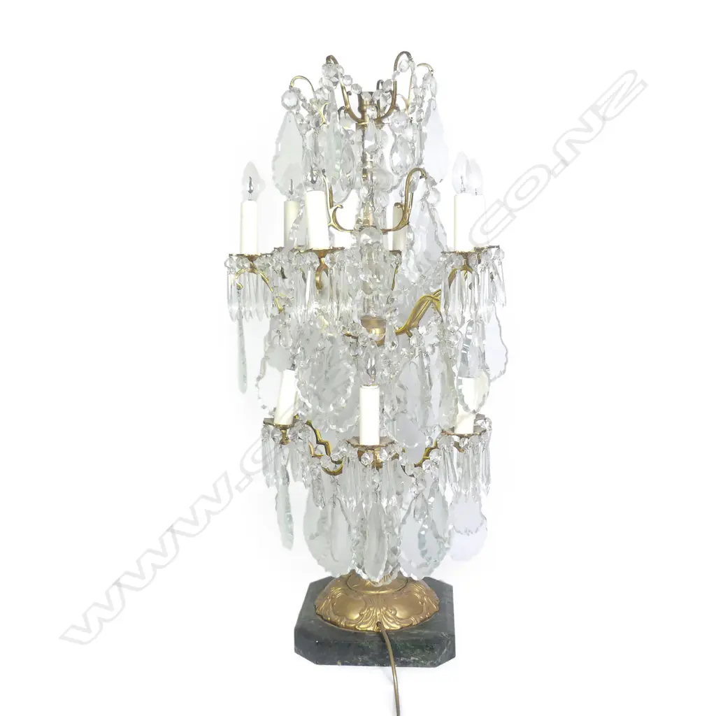 A French ‘Hollywood Regency’ table chandelier Image 1++