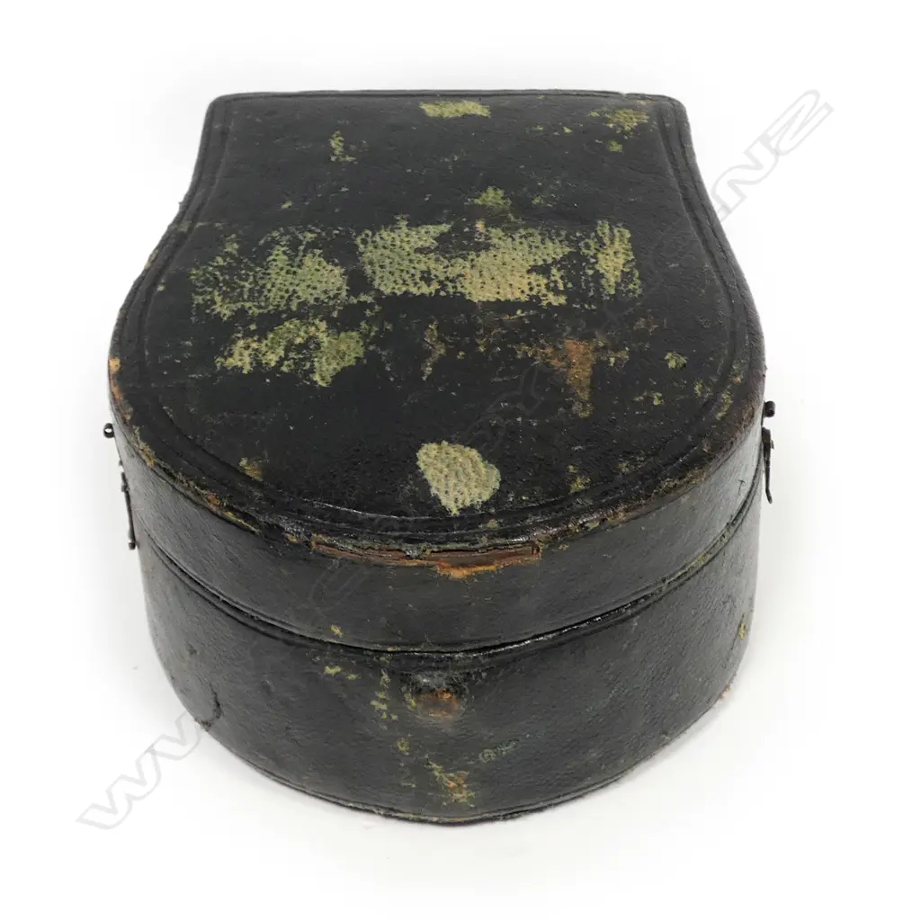 A 2-inch brass drum or pocket sextant by A. Abrahams & Co. Image 1++