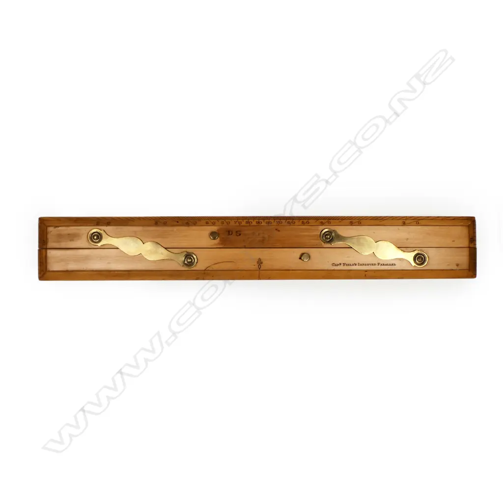 An 18-inch boxwood parallel rule Image 1++