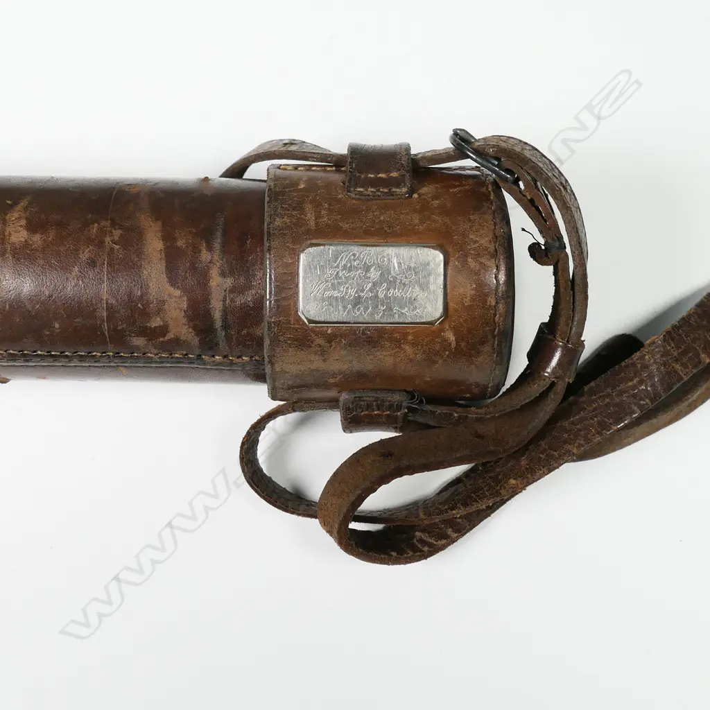 Three-draw brass telescope 'The Motty Marksman' by J.H.Stewart Image 1++