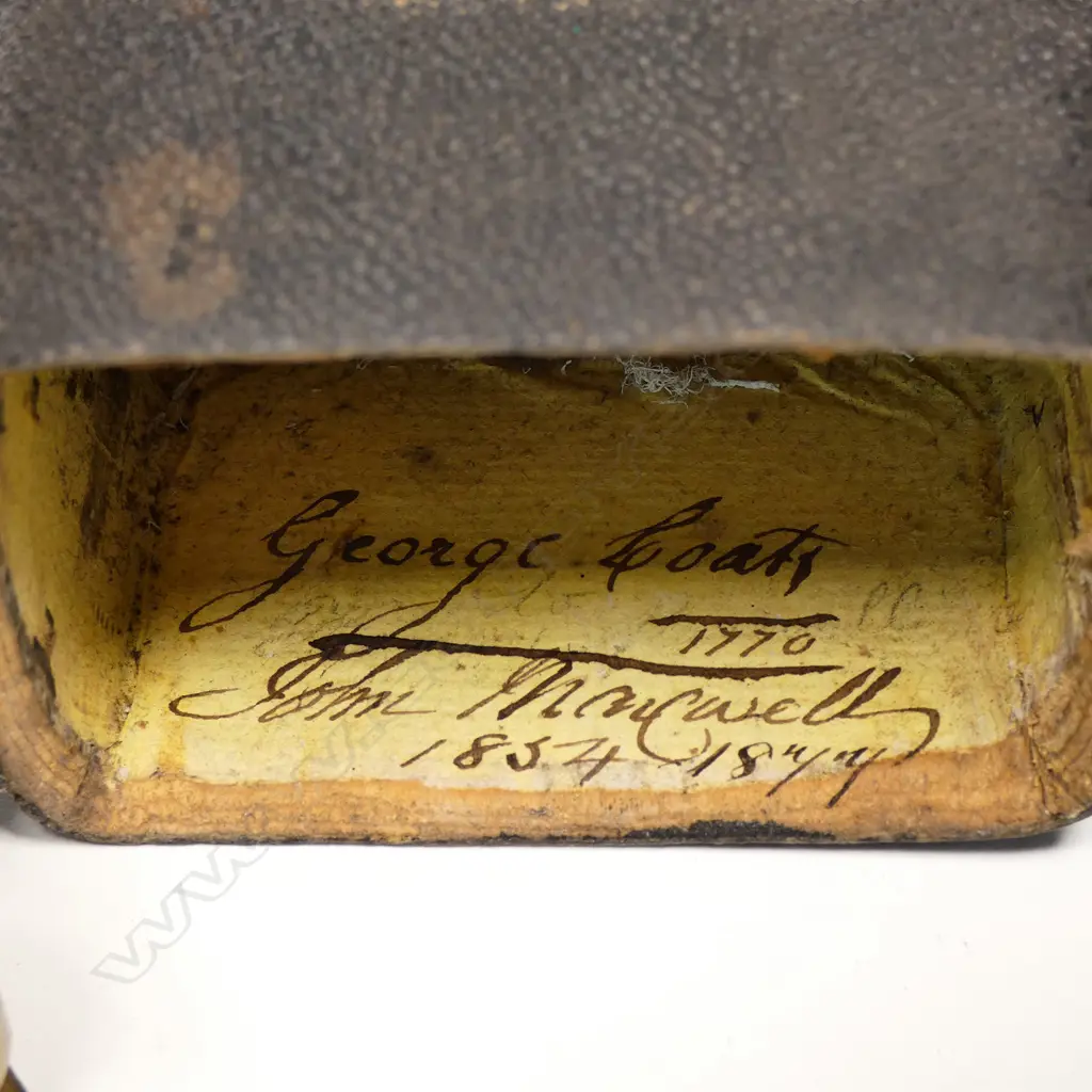 A late 18th/early 19thC pocket case of architect's drawing instruments Image 1++