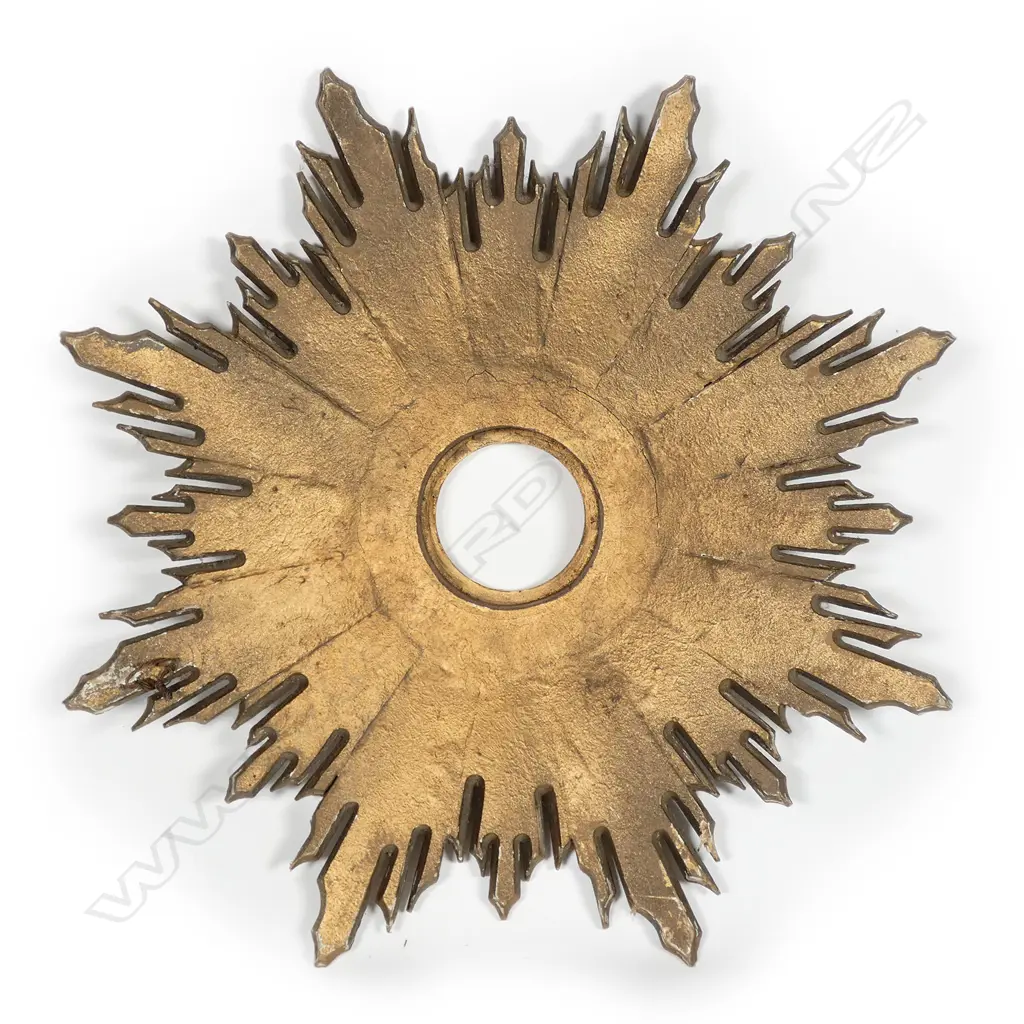 A c1900 gilt starburst framed Image 1++