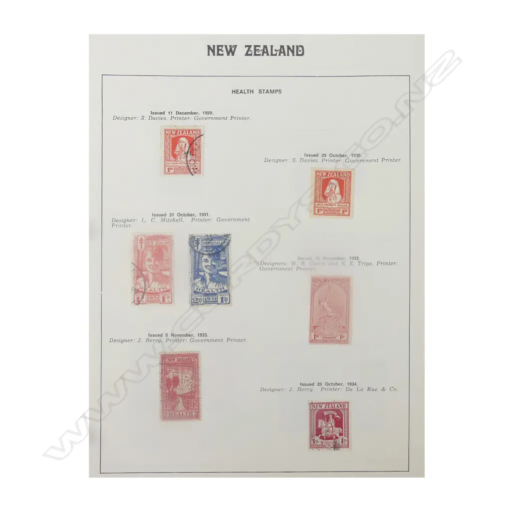 A good near complete N.Z. stamp collection Image 1++