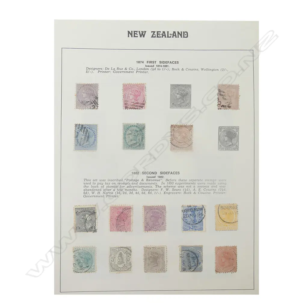 A good near complete N.Z. stamp collection Image 1++