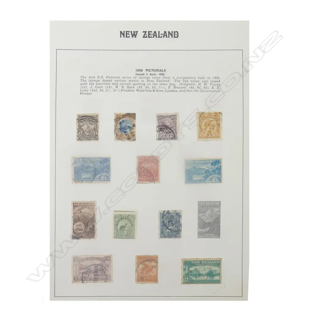 A good near complete N.Z. stamp collection Image 1++