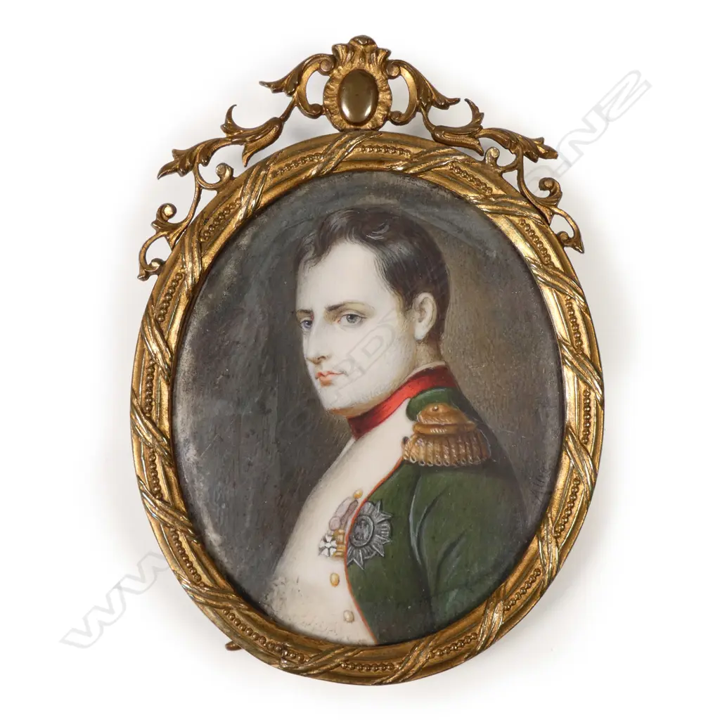 A hand painted portrait miniature Image 1++