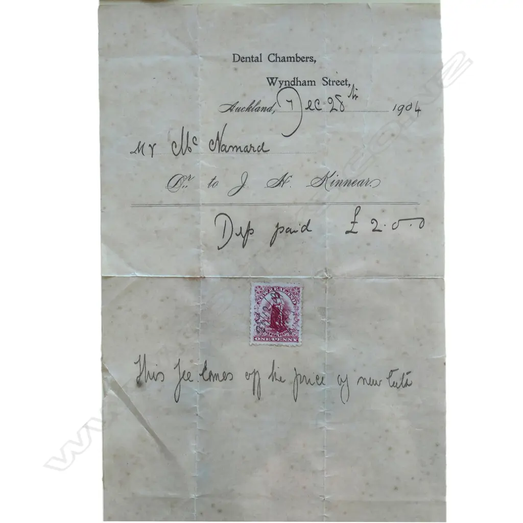 Pvte. John James McNamara's WWI NZEF archive collection in frame Image 1++
