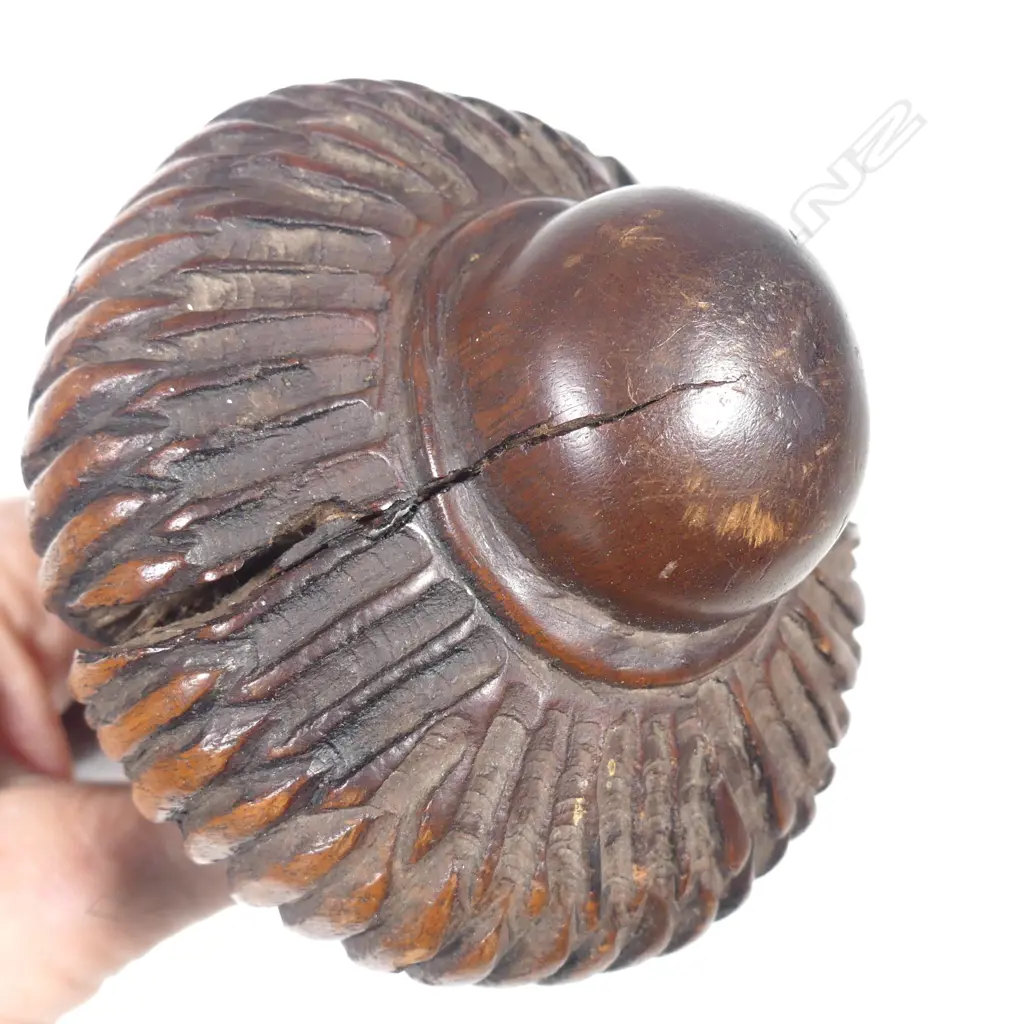 A 19thC Fijian ula throwing club Image 1++