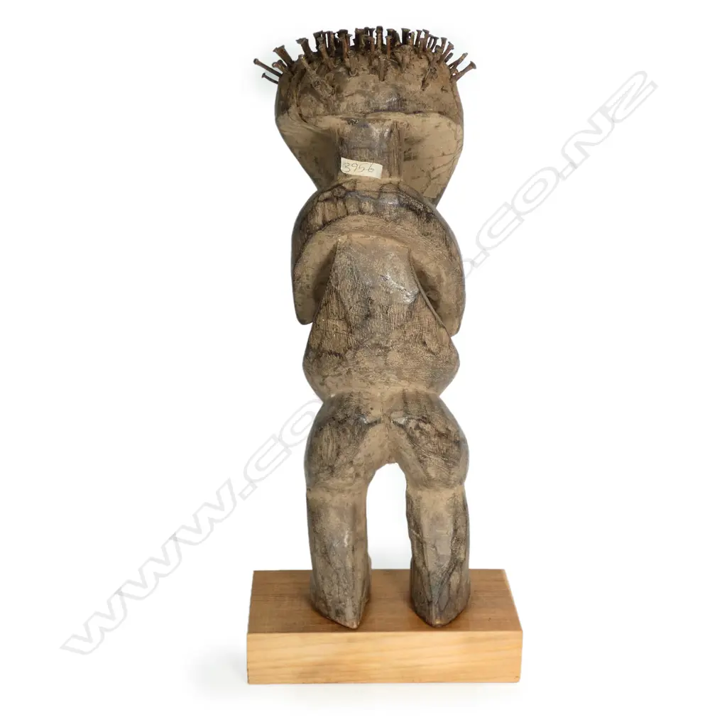 An African wood tribal figure Image 1++