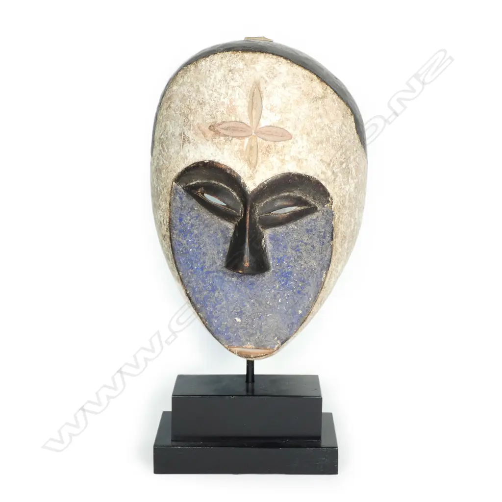 An African Chokwe dance mask Image 1++