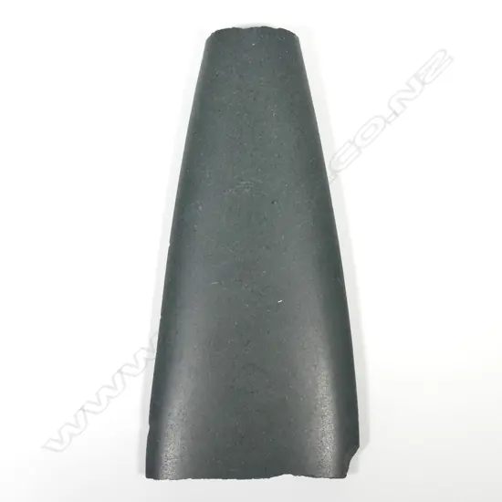 A pre-European Maori large patu onewa blade section