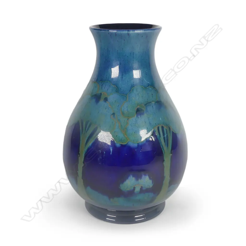 A William Moorcroft Moonlit Blue vase Image 1++