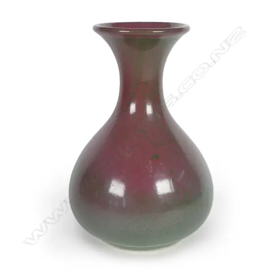Ruskin high fired British Studio pottery vase