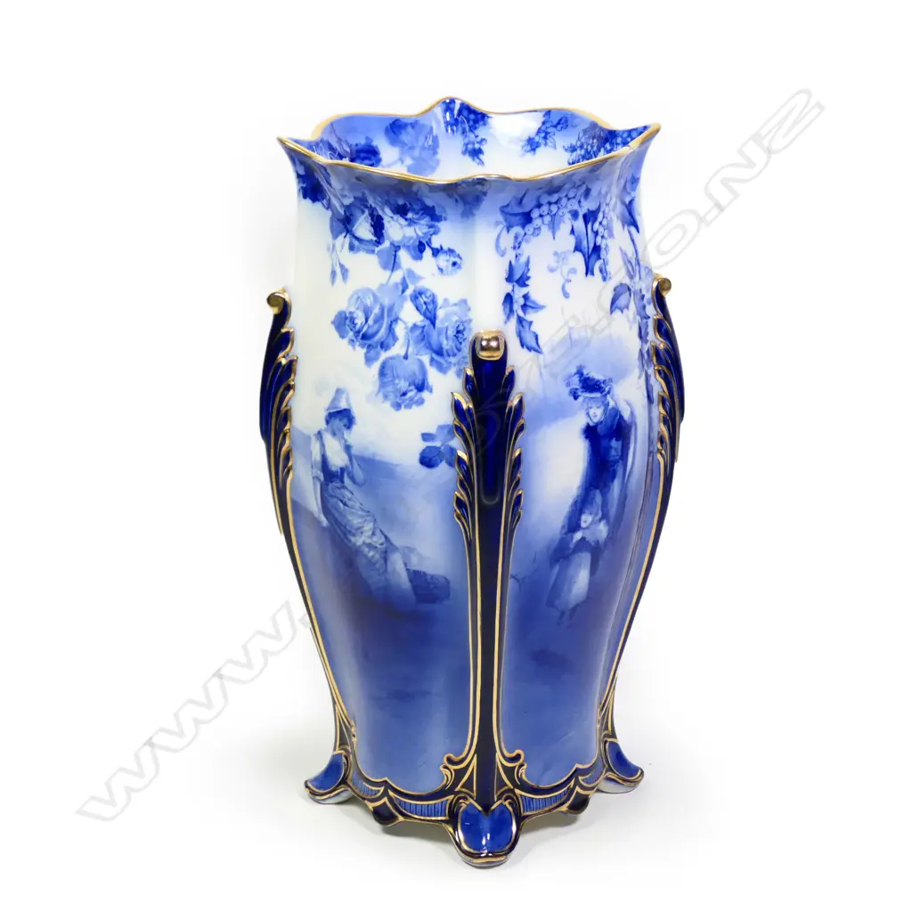 A rare Royal Doulton Blue Children series umbrella stand Image 1++