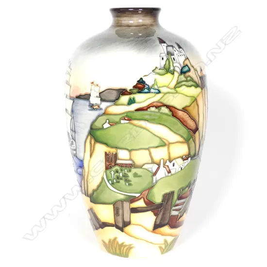 A modern Moorcroft vase