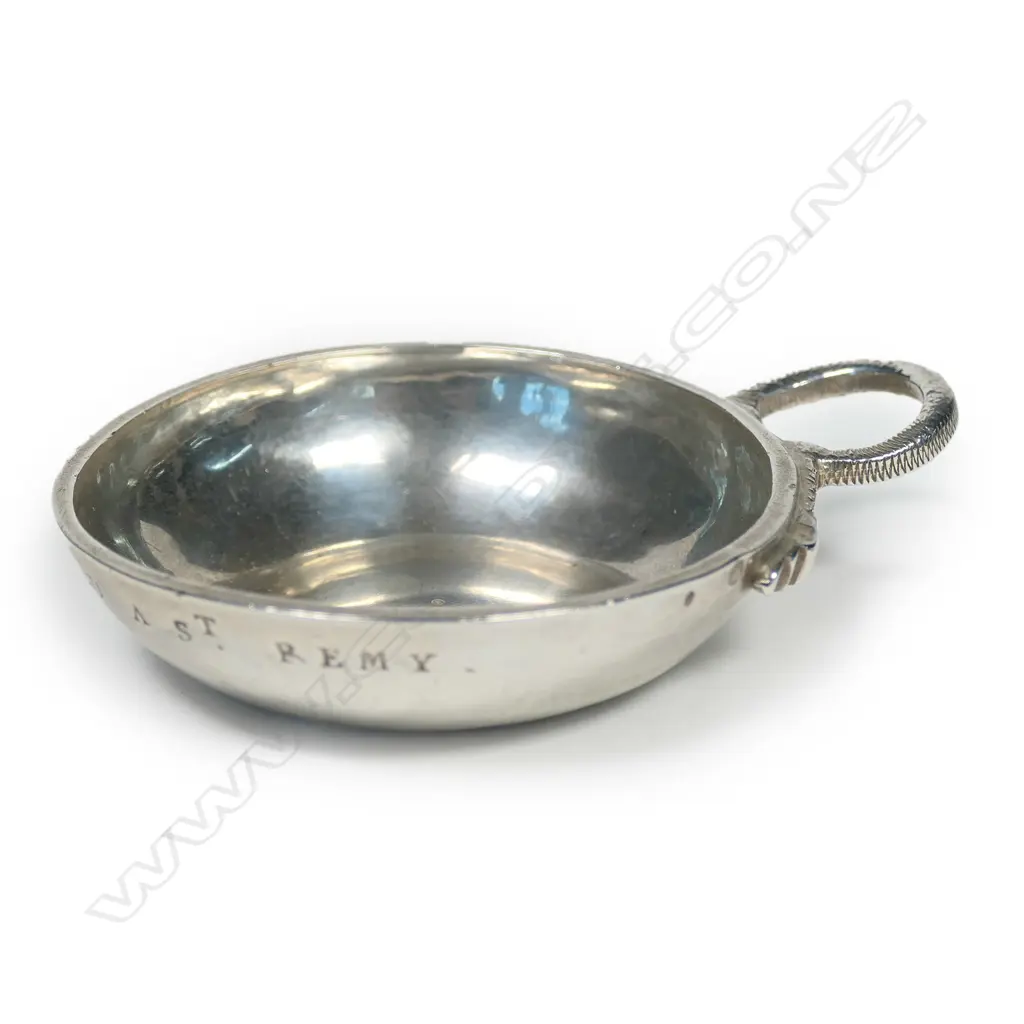 An early 19thC French silver sommelier's taste-vin by Claude-Nicolas Delanoy Image 1++