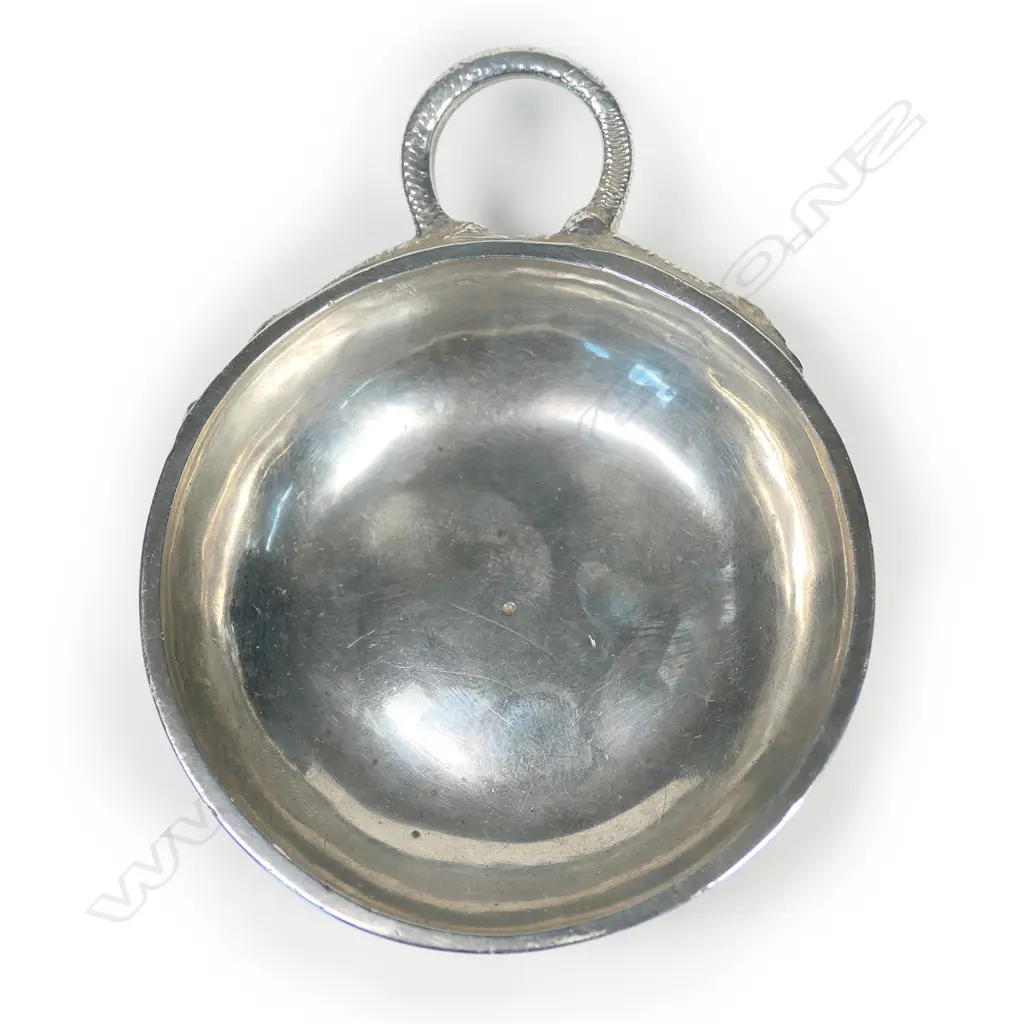 An early 19thC French silver sommelier's taste-vin by Claude-Nicolas Delanoy Image 1++