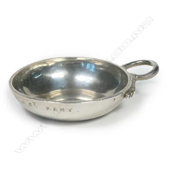 An early 19thC French silver sommelier's taste-vin by Claude-Nicolas Delanoy