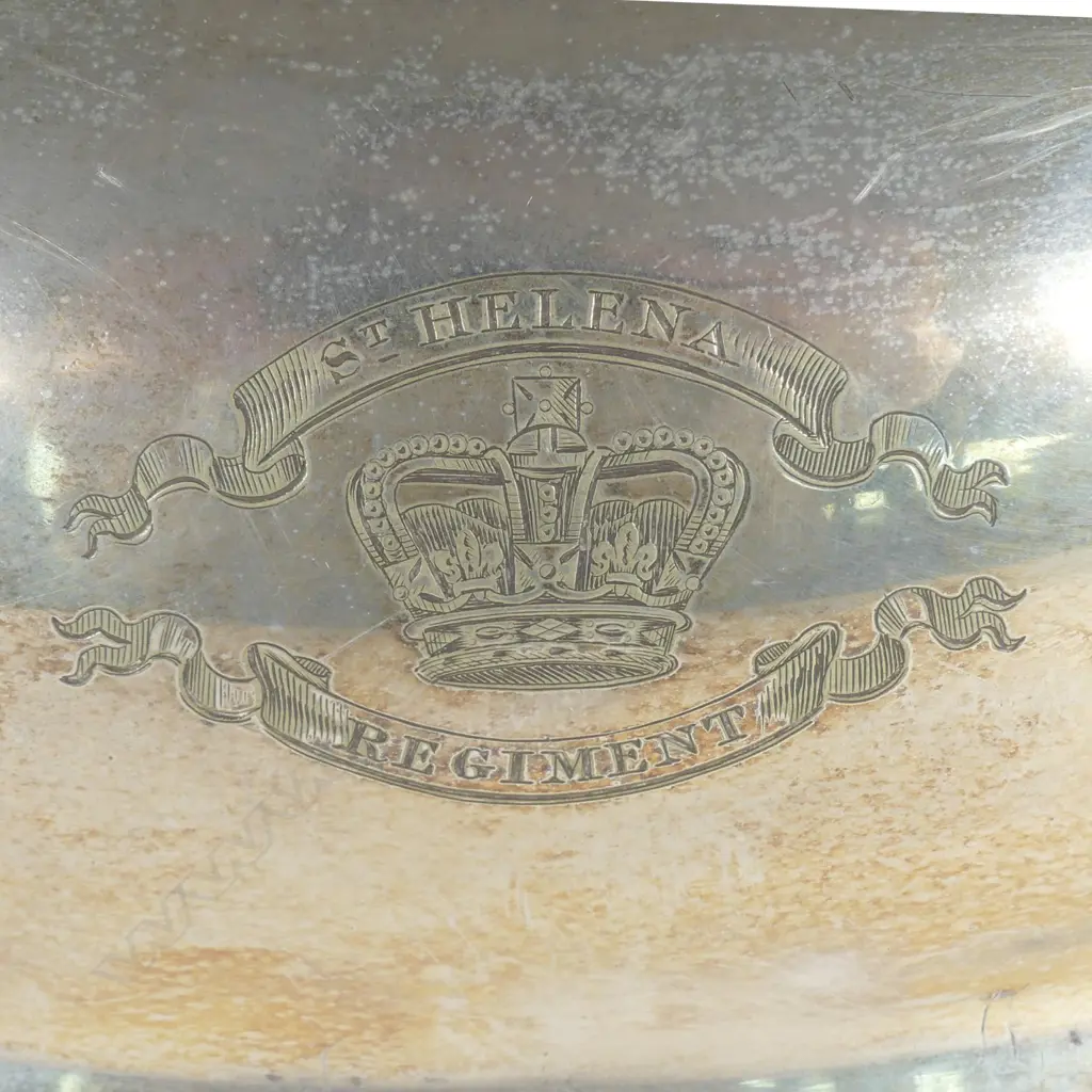 A Victorian silver plate game cover Image 1++