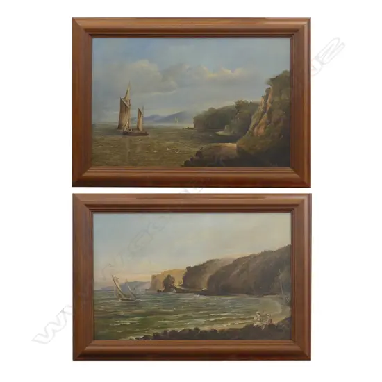 V. Miller pair late Victorian oils