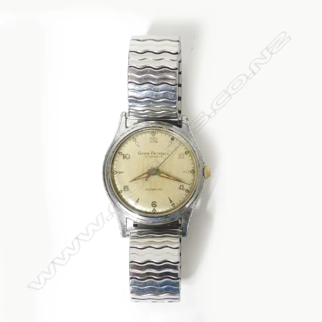 A vintage Girard Perregaux gent's wristwatch Image 1++